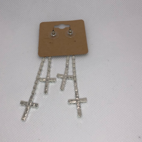 NEW- Faith Earrings - Picture 3 of 3